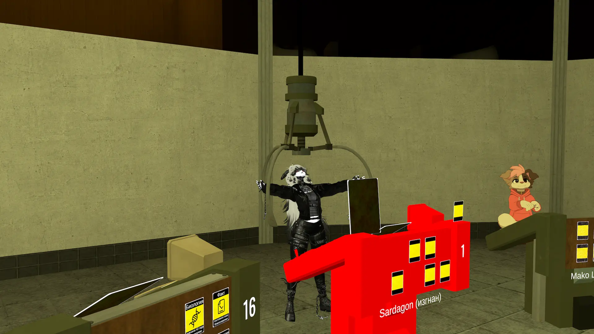 Игровой раунд в Bunker 2.0